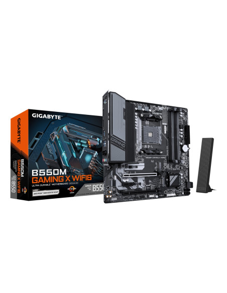 GIGABYTE B550M GAMING X WIFI6 Placa base - Procesadores AMD Ryzen