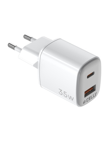 Celly UPTC1USB1USBC35 cargador de dispositivo móvil Universal Blanco