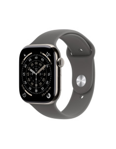 Apple Watch Series 11 OLED 46 mm Digital 416 x 496 Pixeles Pantalla táctil 5G Titanio Wifi GPS (satélite)