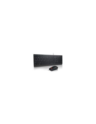 Lenovo 4X31R64414 teclado Ratón incluido Universal USB Alemán Negro