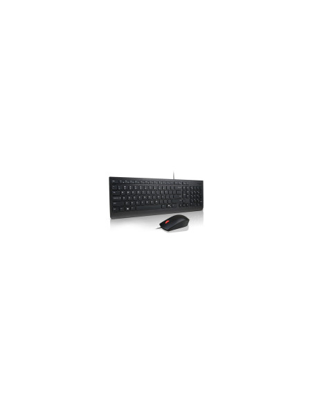 Lenovo 4X31R64414 teclado Ratón incluido Universal USB Alemán Negro