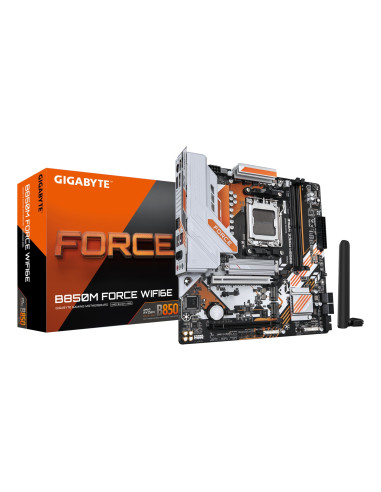 GIGABYTE B850M FORCE WIFI6E Placa Base – Compatible con procesadores