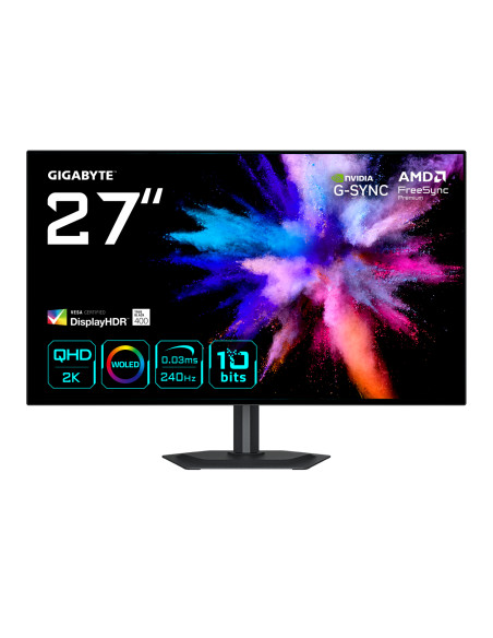 GIGABYTE GO27Q24G Monitor Gaming OLED 27” 2K QHD - 2560 x 1440,