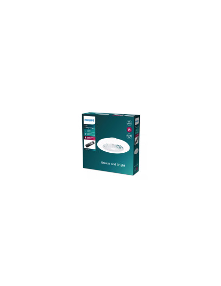 Philips Plafón con ventilador Amigo 60+25 W