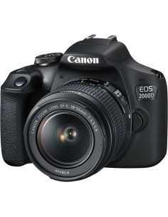 Canon EOS 2000D + EF-S 18-55MM III F3.5-5.6 Cámara Reflex