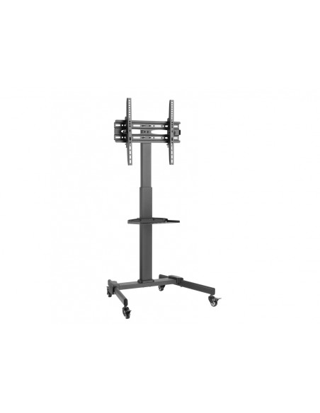 Equip Carro multimedia para tv de 32P a 55P plastico acero Negro