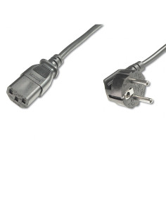 Ewent Cable de transmisión C13 acoplador 1,8 m Negro