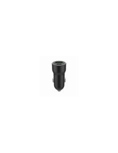 Gembird TA-UC-A2PDQC20-CAR-01 cargador de dispositivo móvil Universal Negro Encendedor de cigarrillos Carga rápida Auto 2