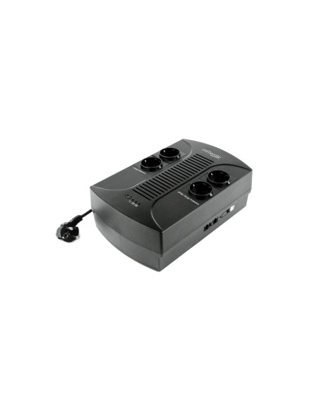 EnerGenie EG-UPS-001 sistema de alimentación ininterrumpida (UPS) Línea interactiva 0,65 kVA 390 W 4 salidas AC