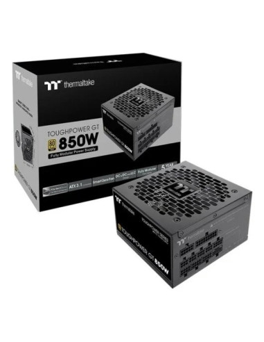 FUENTE DE ALIMENTACION THERMALTAKE TOUGHPOWER GT 850W 80+ MODULAR ATX GOLD BLACK