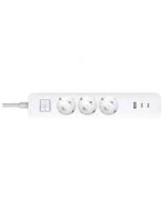 REGLETA XIAOMI POWER STRIP 3 SCHUKOS USB/USB-C PROTECCION 20W 1,4M WHITE 2