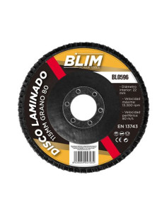 DISCO LAMINADO 115MM GRANO 80 BLIM
