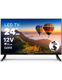 TELEVISOR LED HD 24\" | WIFI | NEGRO | SMART TV | 12V GRUNKEL
