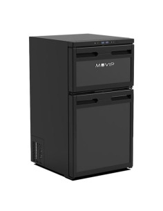 NEVERA FIJA CON COMPRESOR 12V DOBLE ZONA 78 LITROS 80W MUVIP