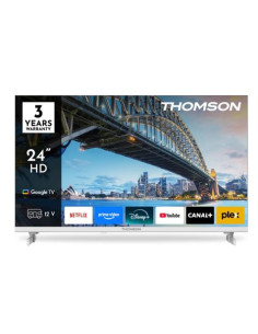TELEVISOR BLANCO LED HD 24\" | WIFI | BLUETOOTH | SMART TV | 12V THOMSON