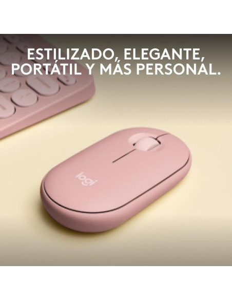 RATON LOGITECH PEBBLE 2 M350S WIRELESS ROSE
