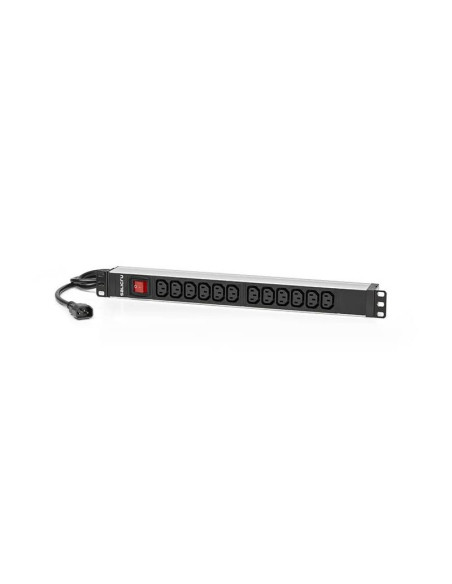 PDU TIPO REGLETA SALICRU DE 12 TOMAS C13/C14 CON INTERRUPTOR