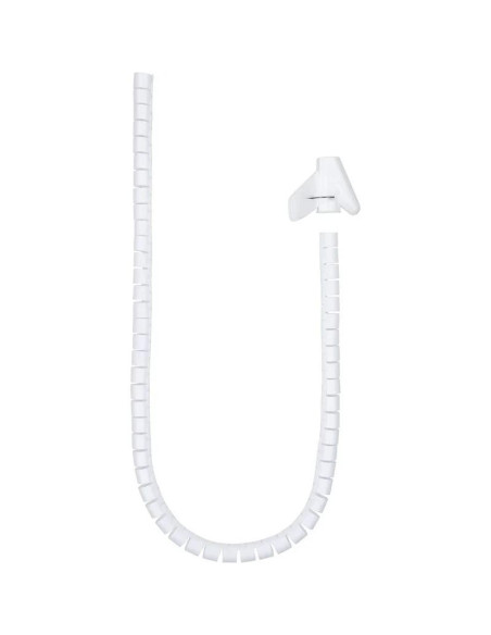 ORGANIZADOR DE CABLE NANOCABLE FLEXIBLE 25MM 3M WHITE