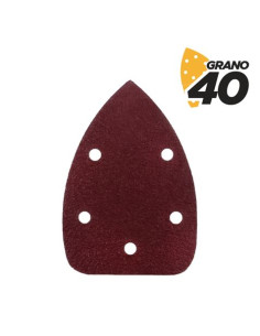 PACK 10 LIJAS GRANO 40 PARA LIJADORA BL0124