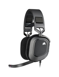AURICULARES + MICROFONO CORSAIR HS80 USB GAMING HEADSET RGB 7.1 BLACK