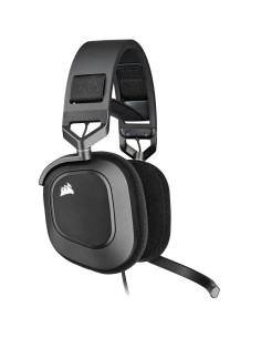 AURICULARES + MICROFONO CORSAIR HS80 USB GAMING HEADSET RGB 7.1 BLACK 2