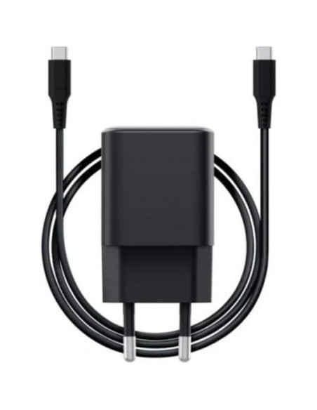 CARGADOR TRUST MAXO 2XUSB-C 65W + CABLE USB-C 2M BLACK