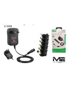 CARGADOR UNIVERSAL PARA DISPOSITIVOS ELECTRONICOS 3-12V 12W M2