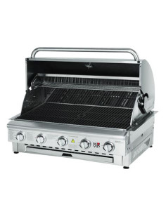 BARBACOA DE GAS INOX PRO 5 FUEGOS SOBREMESA MUVIP