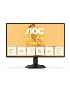 MONITOR AOC 27 IPS 120HZ 1MS VGA HDMI BLACK ADAPTIVE SYNC