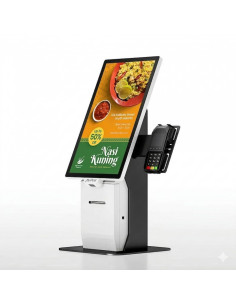 KIOSKO AUTOSERVICIO AVPOS COMPACT 22 I3 10TH/8GB/256GB/WIFI/PRINTER/2D 2