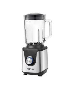 BATIDORA INOXIDABLE VASO CRISTAL 1800W 1.8 LITROS MUVIP