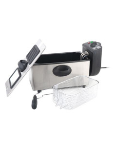 FREIDORA 3 LITROS INOXIDABLE 2000W DESMONTABLE MUVIP