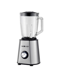 BATIDORA INOXIDABLE VASO CRISTAL 1500W 1.5 LITROS MUVIP