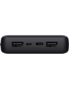 POWERBANK TRUST PRIMO 20000MAH 2A USB + USB-C + MICRO-USB ECO BLACK 2