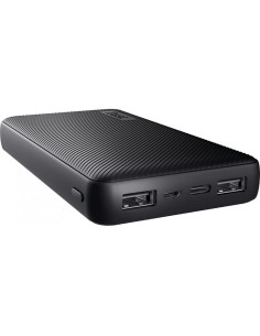 POWERBANK TRUST PRIMO 15000MAH 2A USB + USB-C + MICRO-USB ECO BLACK