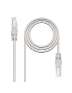CABLE DE RED CAT.5 UTP FLEX 1.5M NANOCABLE GREY