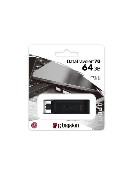 Memoria Usb-C 64Gb 3.2 Kingston Dt70