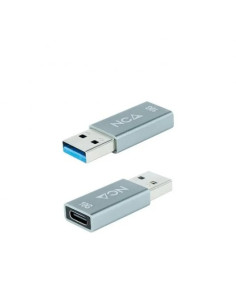 ADAPTADOR NANOCABLE USB-AM 3.1 A USB-C USB-A/M-USB-C/H 10G GREY