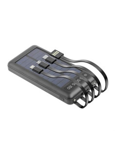POWERBANK SOLAR 10000MAH 4 EN 1 SETTY