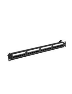 PATCH PANEL LANBERG 19 24 PUERTOS 1U CAT 6A UTP