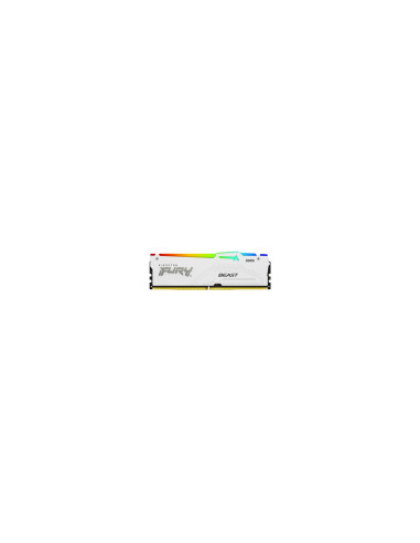 Kingston Technology FURY Beast 16GB 6000MT/s DDR5 CL30 DIMM White RGB