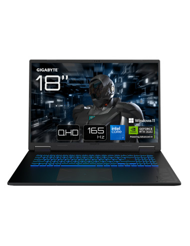 GIGABYTE GAMING A18 PRO Portátil - 18“, 165Hz WQXGA, Intel Core 7