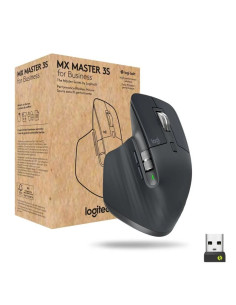 RATON LOGITECH MX MASTER 3S BUSINESS WIRELESS 8000DPI 7 BOTONES GRAPHITE