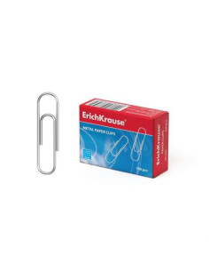 CAJA DE 100 UNIDADES DE CLIPS METALICOS 33MM ERICHKRAUSE