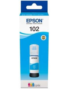TINTA EPSON 2700/2750/3700/3750/4750 BOTE 102 CYAN ECOTANK BOTTLE (70ML)