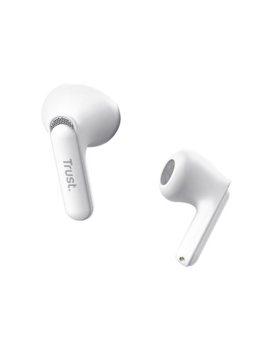 AURICULARES TRUST YAVI EARPHONES ENC BLUETOOTH WIRELESS WHITE
