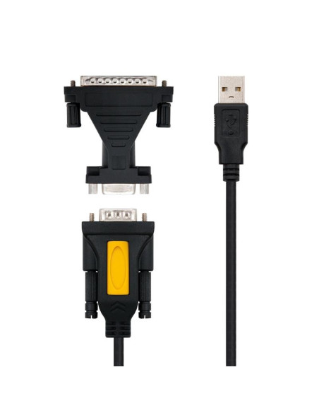 CABLE SERIE - USB 2.0 AM/RS232 1.8M NANOCABLE