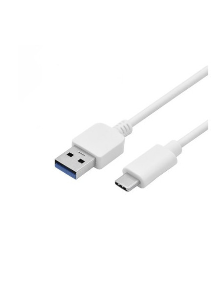 CABLE USB A TIPO C 3 METROS 18W 3.4A MÁX BLANCO