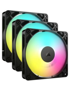 VENTILADOR 12CM CORSAIR RS120 ADICIONAL CHASIS ARGB ( PACK 3UD )