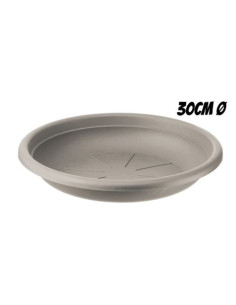 PLATO PARA MACETA 30CM TORTORA ARTPLAST